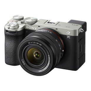 Фотоапарат Sony Alpha a7C II + 28-60mm Silver (ILCE7CM2LS.CEC)