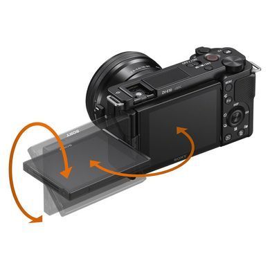 Фотокамера Sony ZV-E10 body Black (ZVE10B.CEC)