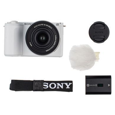 Фотокамера Sony  ZV-E10 II kit 16-50mm White (ZVE10M2KW.CEC)
