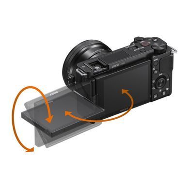 Фотокамера Sony  ZV-E10 kit 16-50mm Black (ZVE10LB.CEC)