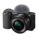 Фотокамера Sony  ZV-E10 kit 16-50mm Black (ZVE10LB.CEC)