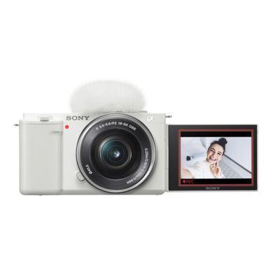 Фотокамера Sony ZV-E10 kit 16-50mm White (ZVE10LW.CEC)