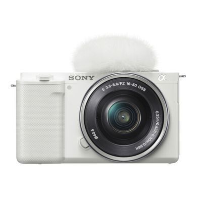 Фотокамера Sony ZV-E10 kit 16-50mm White (ZVE10LW.CEC)
